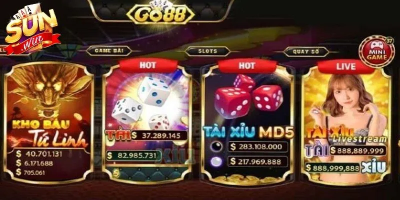 Go88 được mệnh danh là "ông vua" của dòng game nạp rút trực tiếp